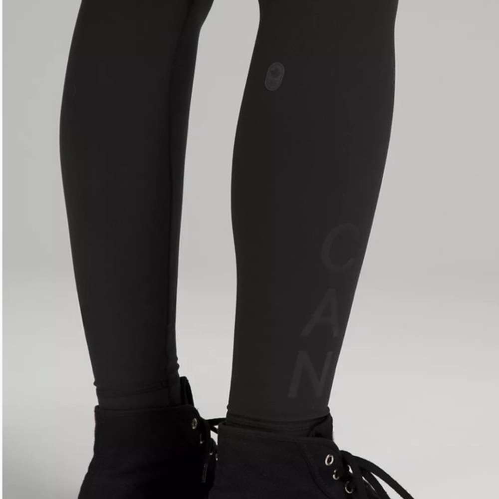🖤🇨🇦 1 Lululemon Align HR Pant Team Canada Olympic Team - Black - Picture 2 of 8